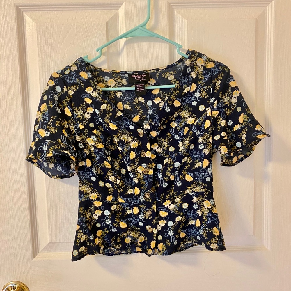 Hooked Up Blouse by I.O.T size S